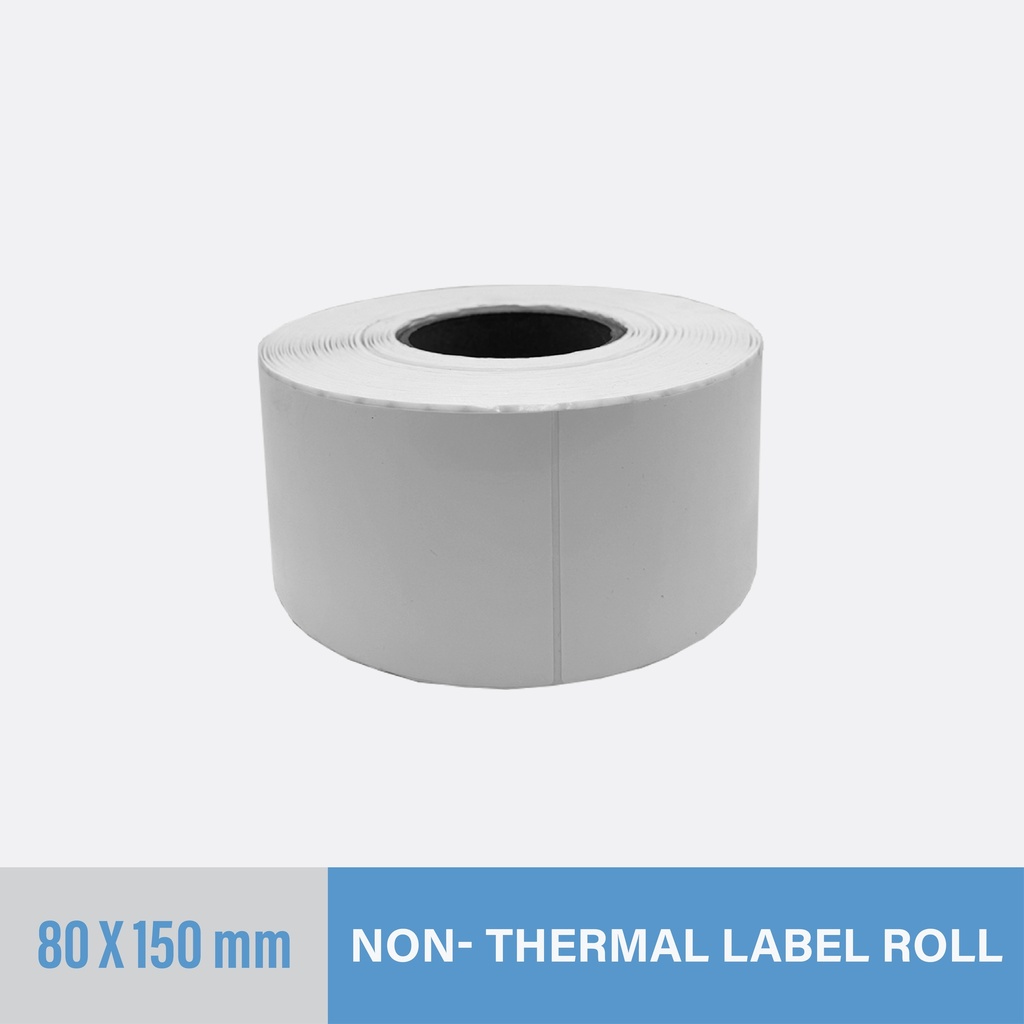 Polypropylene Sticker 80x150mm - Water Resistant